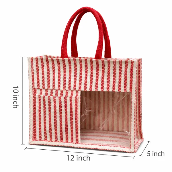Red_&_White_Striped_Premium_Jute_Bag_-_“Elevated_gifting,_naturally.”_(Pack_of_2)