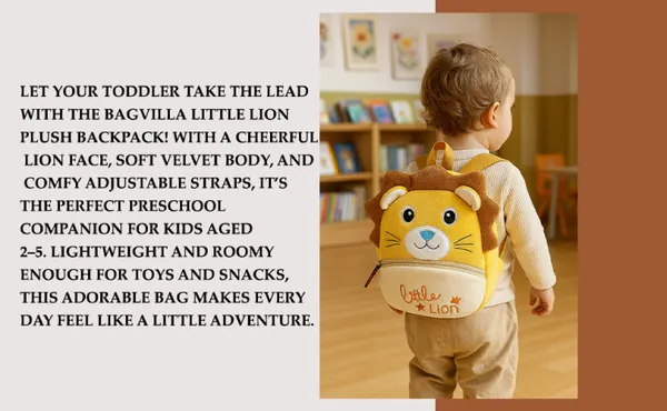 Little_Lion_Kids_Velvet_School_Bag_Plush_Backpack_For_Baby_Girls_And_Boys_Ideal_For_Preschool_And_Picnic_Use_Ages_2_To_5_Years