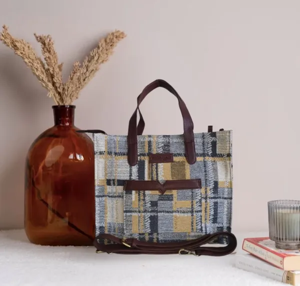 Blue_Premium_Denim_Patterned_Hand_Bag_For_Women