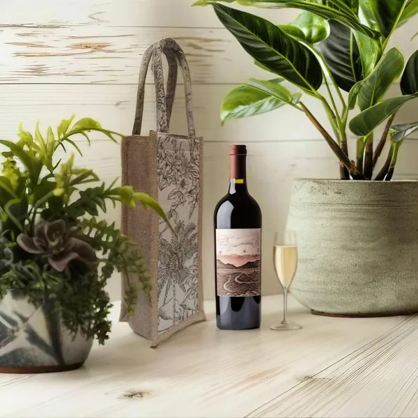 Off_White_And_Golden_Premium_Tropical_Themed_Bottle_Bag