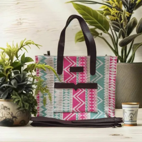 Pink_And_Blue_Handwoven_Hand_Bag_For_Women