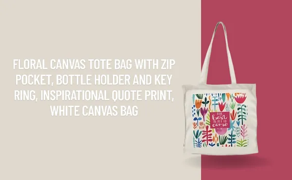 Multi_Compartment_Floral_Design_Box_Tote_Bag_With_Zip_Pocket,_Bottle_Holder_And_Key_Ring,_Retro_Camper_Design