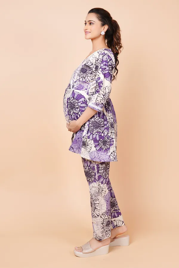 Cotton_Flex_Feeding_&_Maternity_Cord_set_With_Zippers_(Top_&_Bottom)