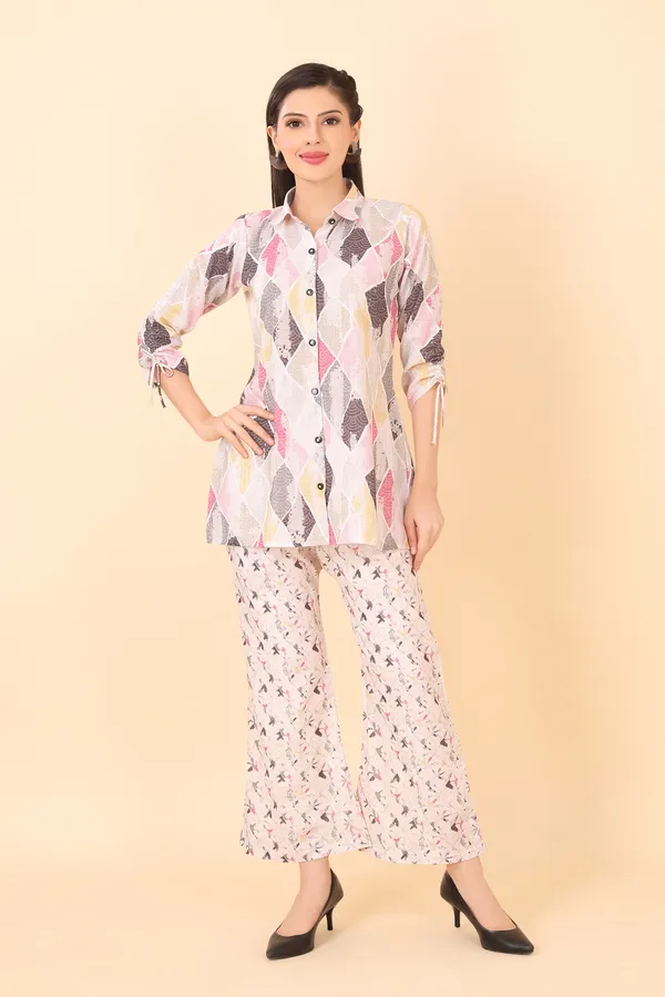 Baby_Pink_Cotton_Embellished_Geometrical_Printed_Co-Ord_Set_|_For_Women