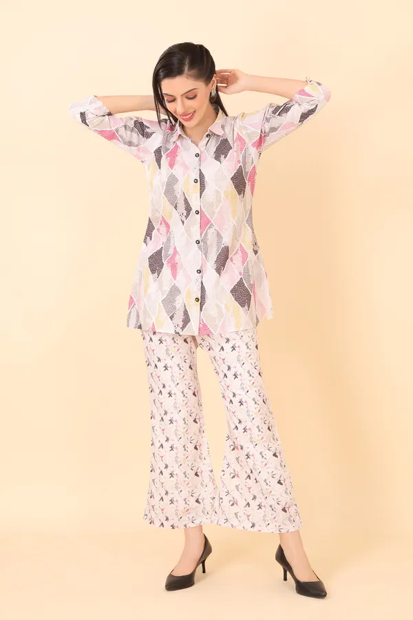 Baby_Pink_Cotton_Embellished_Geometrical_Printed_Co-Ord_Set_|_For_Women