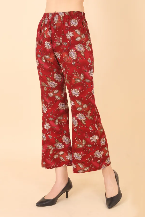 Maroon_Cotton_Embellished_Floral_Printed_Co-Ord_Set_|_For_Women