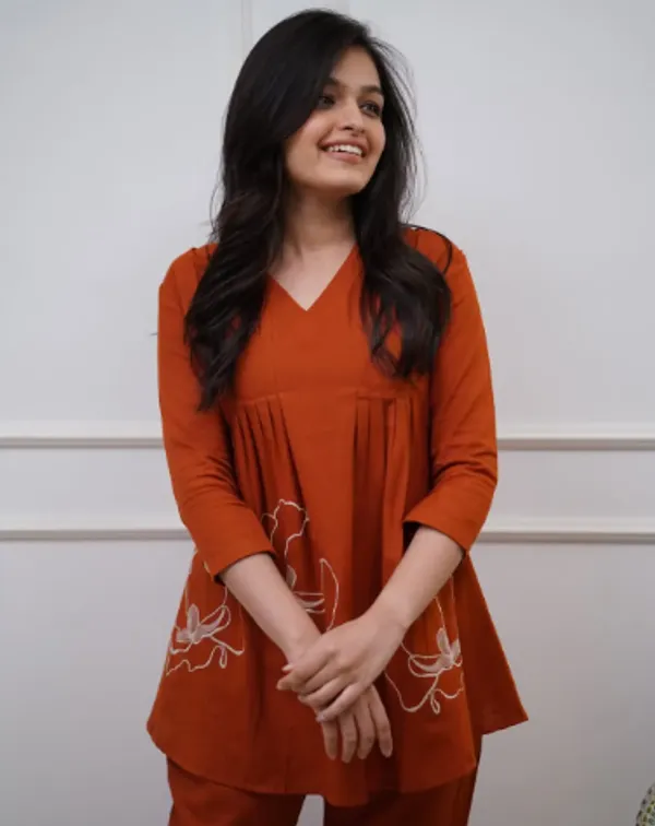 Maroon_Cotton_Regular_Co_Ord_Set_For_Women