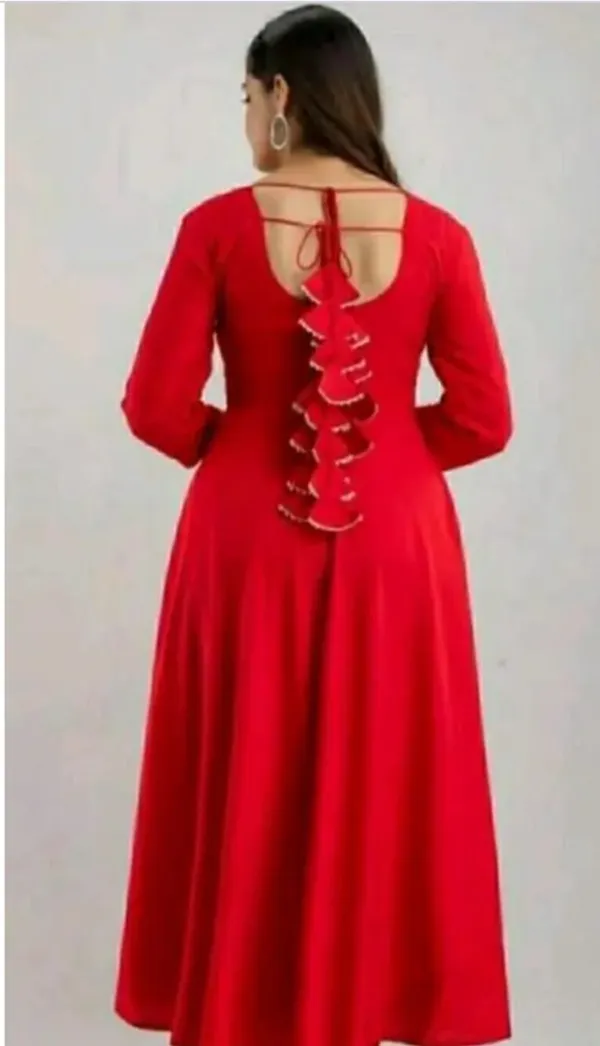 Red_Cotton_Regular_Kurta_Set_For_Women