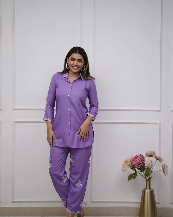 Lavender_Cotton_Regular_Co_Ord_Set_For_Women