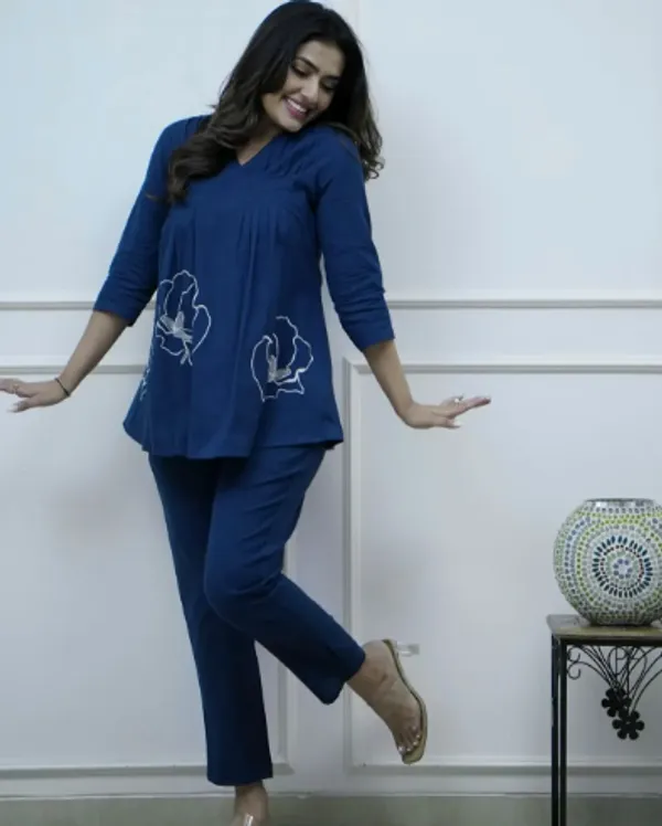 Blue_Cotton_Regular_Co_Ord_Set_For_Women