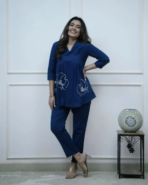 Blue_Cotton_Regular_Co_Ord_Set_For_Women