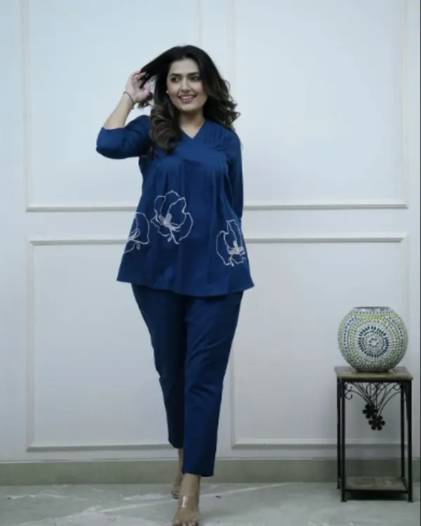 Blue_Cotton_Regular_Co_Ord_Set_For_Women