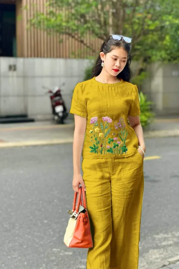 Yellow_Cotton_Regular_Co_Ord_Set_For_Women