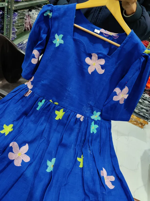 Blue_Cotton_Regular_Dress_For_Women
