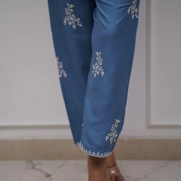 Teal_Blue_Cotton_Regular_Co_Ord_Set_For_Women