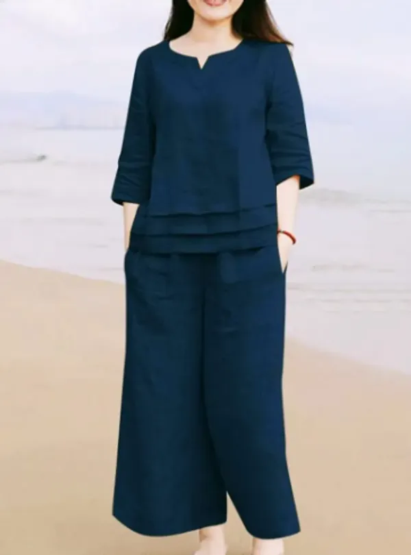 Navy_Blue_Cotton_Regular_Co_Ord_Set_For_Women