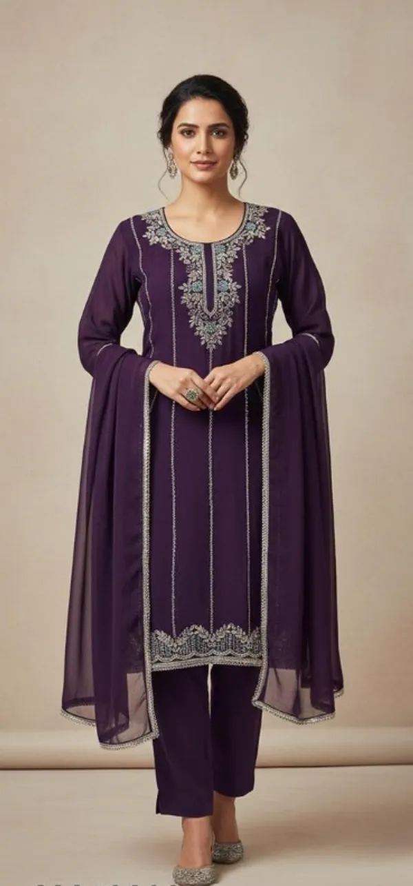 Purple_Pure_Hand_Work_Embroidered_Kurta_Suit_With_Dupatta_Dress_Material_For_Women
