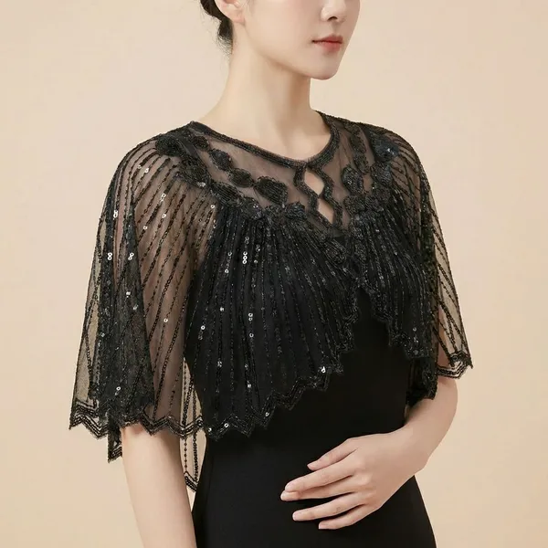 Black_Net_Trendy_Fabulous_Ponchos_For_Women