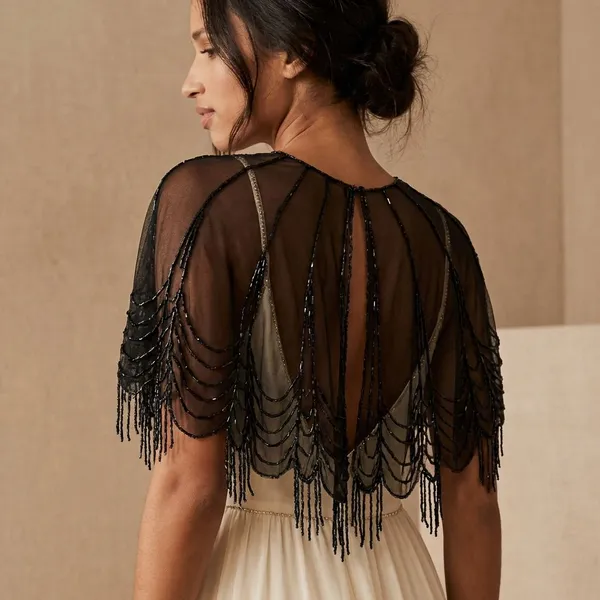 Black_Stylish_Net_Poncho_Overlay_For_Gowns,_Sarees_&_Party_Dresses_For_Women