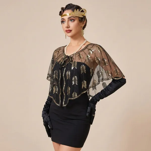 Black_Beaded_Sequin_Shawl_Flapper_Wrap_Evening_Dress_Poncho_With_Leaf_Embroidery_For_Women