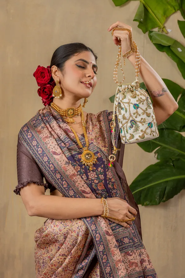 Plum_Pink_Pashmina_Silk_Saree_With_Unstitched_Blouse