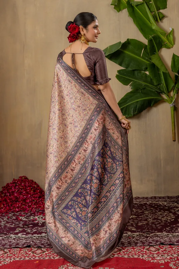 Plum_Pink_Pashmina_Silk_Saree_With_Unstitched_Blouse