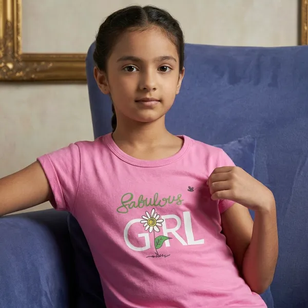 Pink_Cotton_Fabulous_Girl_Graphic_Print_T-Shirt_For_Girls