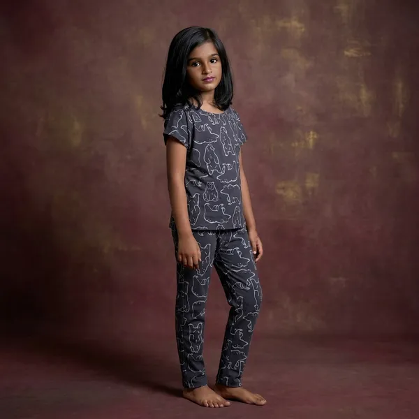 Steel_Grey_Bear_Print_Skin_Friendly_Lyocell_Elastane_Stretch_Nightwear_Set