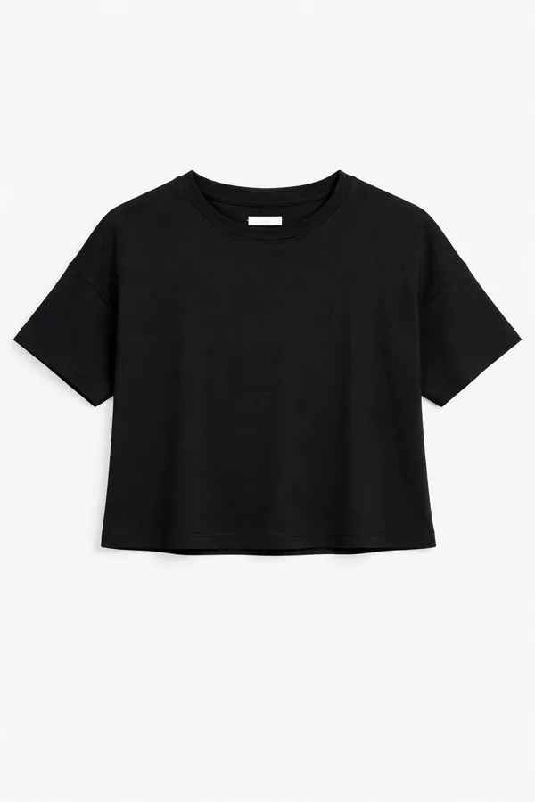 Black_Skin_Friendly_Elastane_Stretch_Relaxed_Fit_Crop_Top_For_Women