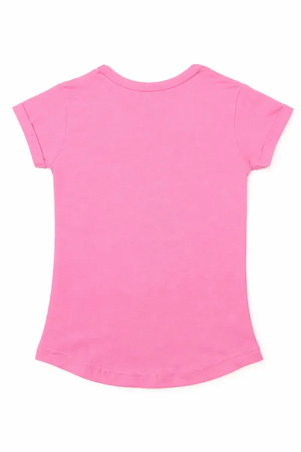 Pink_Cotton_Fabulous_Girl_Graphic_Print_T-Shirt_For_Girls