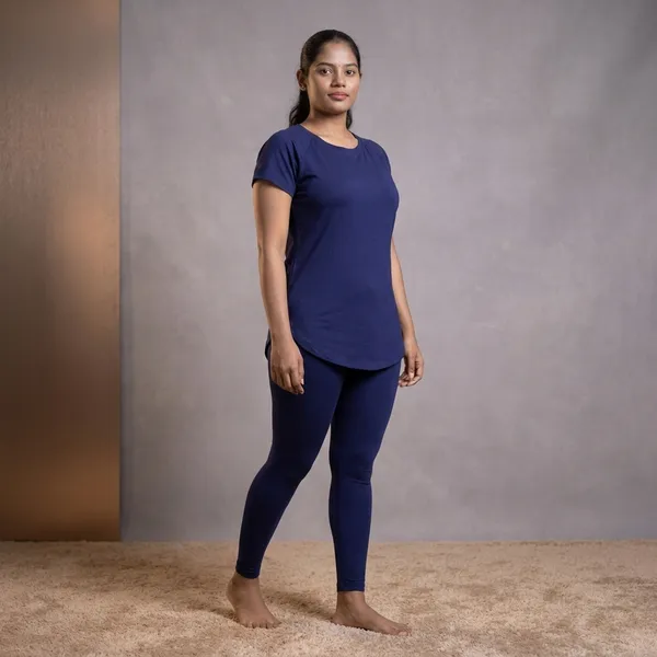 Navy_Skin_Friendly_Lyocell_Elastane_Stretch_Blue-_Non_Polyester_Activewear_Set_For_Women