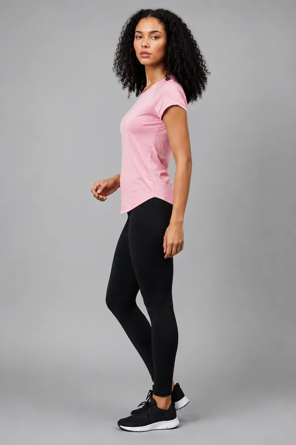 Pink_Lyocell_Elastane_active_wear_For_Women_-slim_fit