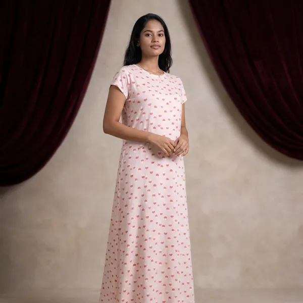 Mushroom_Dream_Lyocell_Elastane_Stretch_Night_Dress_For_Women