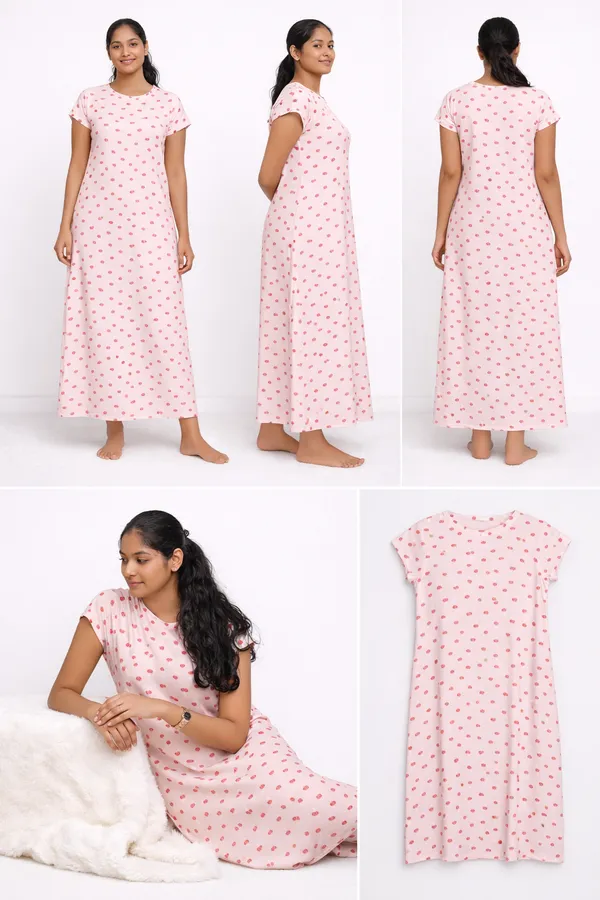 Mushroom_Dream_Lyocell_Elastane_Stretch_Night_Dress_For_Women