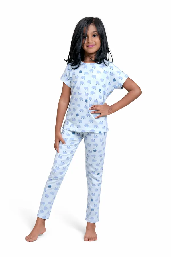 Blue_Sheep_Print_Skin_Friendly_Lyocell_Elastane_Stretch_Nightwear_Set