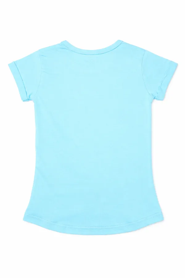 Light_Blue_Floral_Embroidered_Cotton_T-Shirt_For_Girls