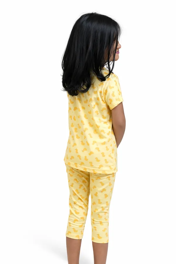 Yellow_Duck_Print_Skin_Friendly_Lyocell_Elastane_Stretch_Nightwear_Set_For_kids