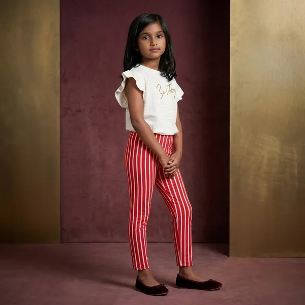 Red_And_White_Striped_Skin_Friendly_Lyocell_Elastane_Stretch_Leggings_For_Girls