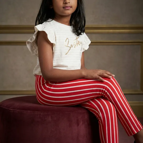 Red_And_White_Striped_Skin_Friendly_Lyocell_Elastane_Stretch_Leggings_For_Girls