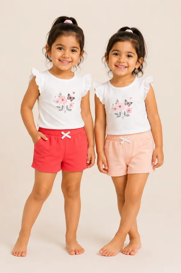 SUSTEY_Kids_Cotton_Premium_Shorts