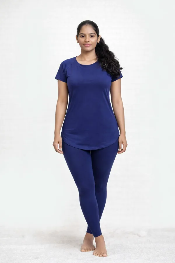 Navy_Skin_Friendly_Lyocell_Elastane_Stretch_Blue-_Non_Polyester_Activewear_Set_For_Women