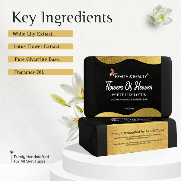 White_Lily_&_Lotus_Soap_-_Flowers_of_Heaven