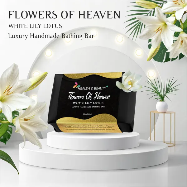 White_Lily_&_Lotus_Soap_-_Flowers_of_Heaven