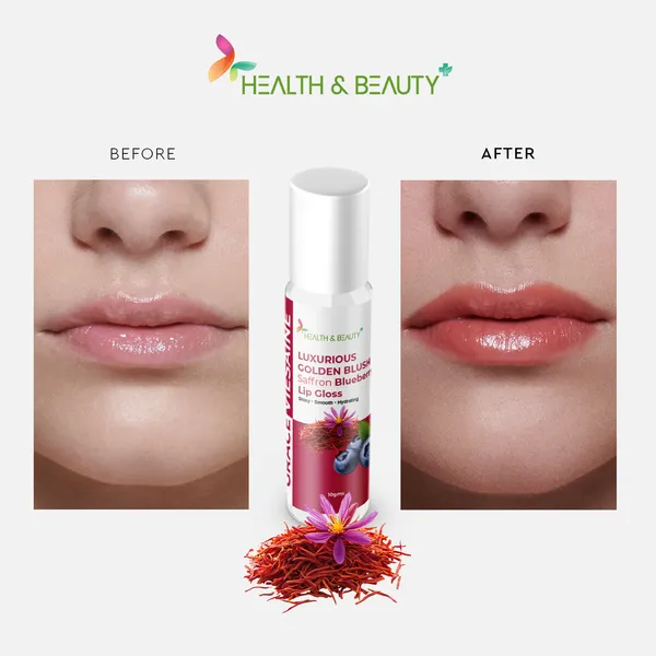 Luxurious_Golden_Blush_Saffron_Blueberry_Lip_Gloss