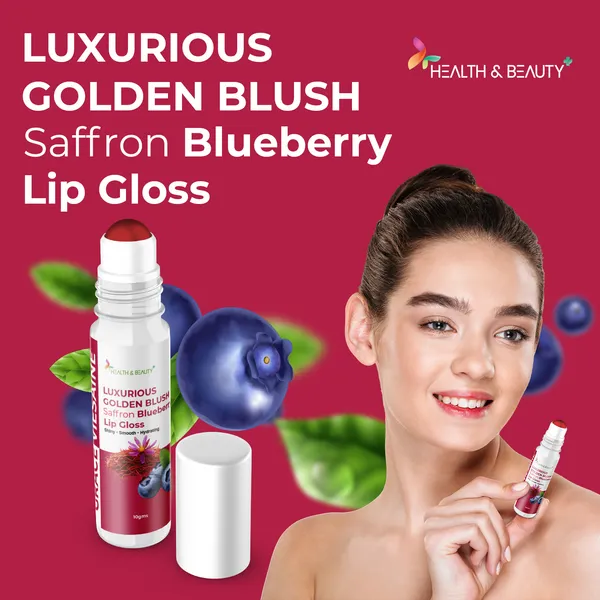Luxurious_Golden_Blush_Saffron_Blueberry_Lip_Gloss