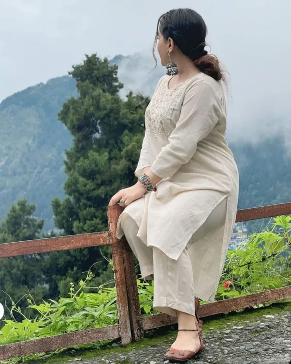 White_Cotton_Embroidered_Kurta_Palazzo_Set_For_Women