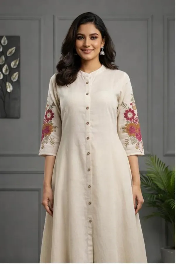 Off_White_Cotton_Flex_Straight_Kurta_Set_For_Women