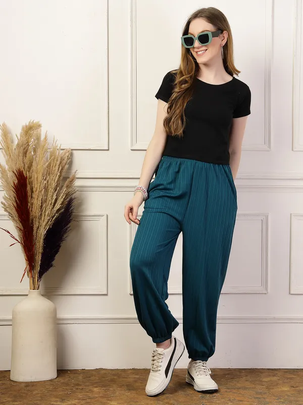 Teal_Ultra_&_Soft_Baggy_Fit_Joggers_With_Side_Pockets_&_Gripped_Hem_For_Women_&_Girls