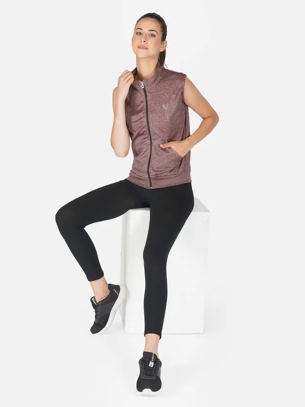 Port_Red_Sleeveless_Training_Sports_Gym_Jacket_For_Women_&_Girls