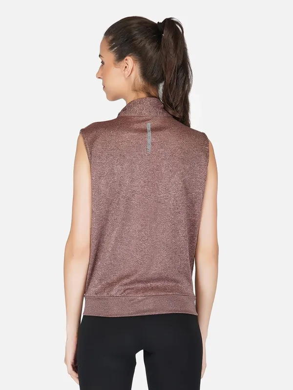 Port_Red_Sleeveless_Training_Sports_Gym_Jacket_For_Women_&_Girls